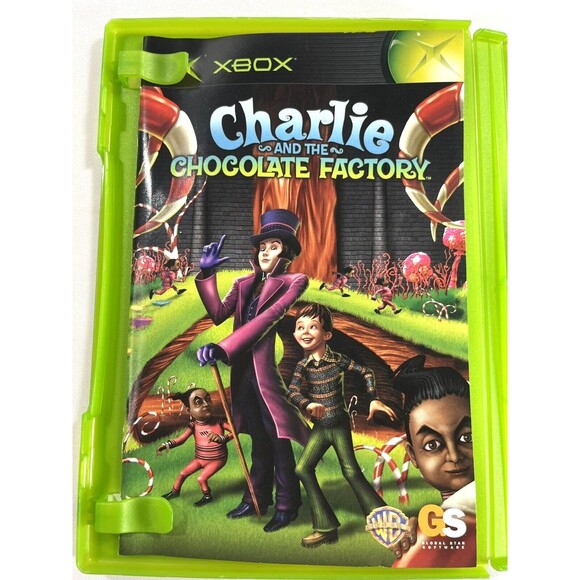 Charlie and the Chocolate Factory Microsoft Xbox 2005 Complete w/ Manual Tested - Picture 4 of 9